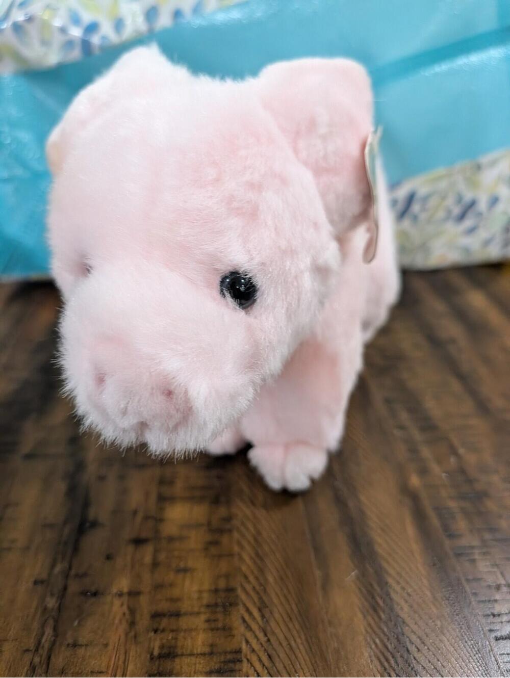 Vintage 1987 Gund Dumpling The Pig Stuffed Animal plush with tags